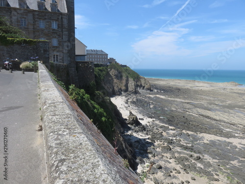 Plage de Granville, Manche, Cotentin, Normandie, France