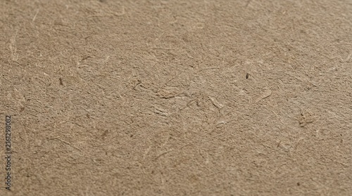 Plain fibrous paperboard surface showing raw pulp grain and pressed natural fibers cardboard sheet paper abstract texture background paperboard fibrous material packaging box kraft recycle eco