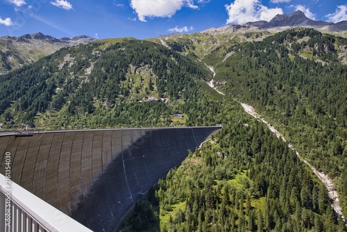 Zillertal, Österreich, Schlegeissee-Ausblick