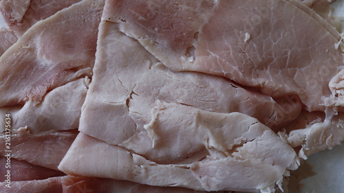 Foto tranches de jambon