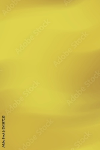 Fotografie Warm yellow hues surround subtle ochre shapes in a softly blurred composition, creating a serene and refined abstract aesthetic