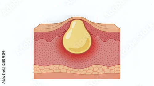 How Acne Develops Under the Skin.
