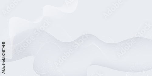 Bild auf Leinwand gray and white abstract background modern vector illustration