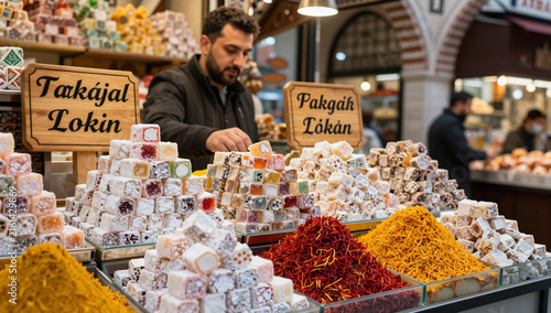 Istanbul Grand Bazaar Turkish Delights and Spices