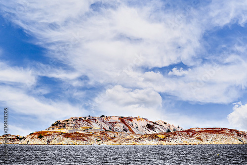 Image of Ratonneau Island, Frioul archipelago, in the Mediterranean Sea, off the southern coast of France, near Marseille
