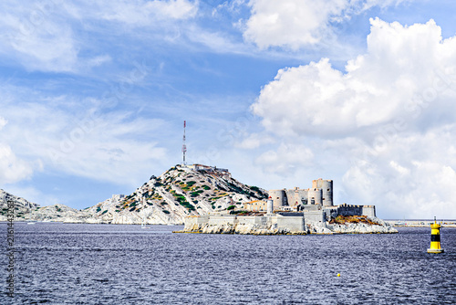 Image of Ratonneau Island, Frioul archipelago, in the Mediterranean Sea, off the southern coast of France, near Marseille