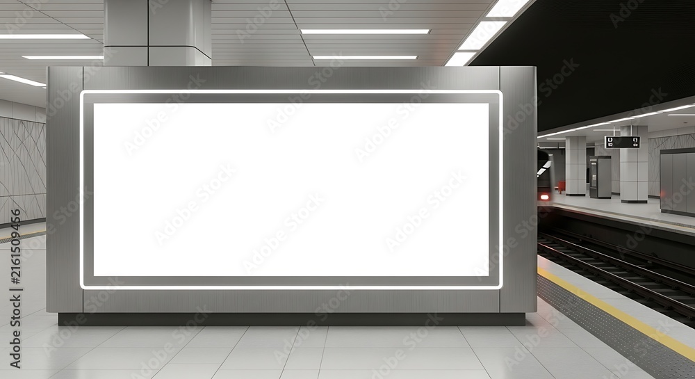 Fototapeta premium Modern stainless steel double door refrigerator in kitchen.