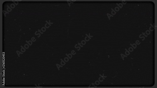 Crt scanline film texture creates dark grainy tv monitor static effect. Suitable for retro designs, vintage themes, horror projects, and digital art.