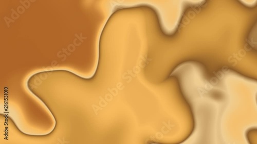 Soft Orange And Beige Gradient Liquid Flow Abstract Motion Graphics Background For Presentations