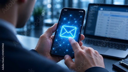 The convergence of digital communication and futuristic holographic technology is reshaping the way we interact with information and connect with the world around