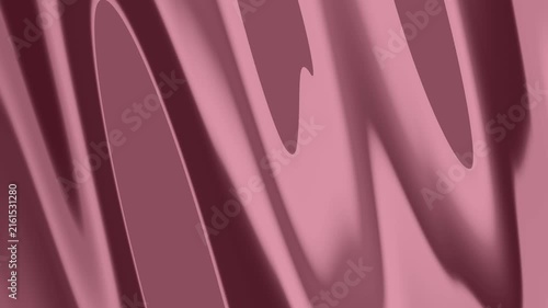 Soft Pastel Rose And Dusty Pink Abstract Fluid Liquid Wave Motion Background Animation