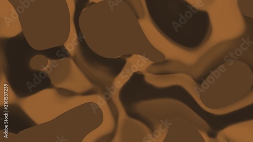 Warm Golden Brown Liquid Abstract Motion Background For Cozy And Inviting Visuals