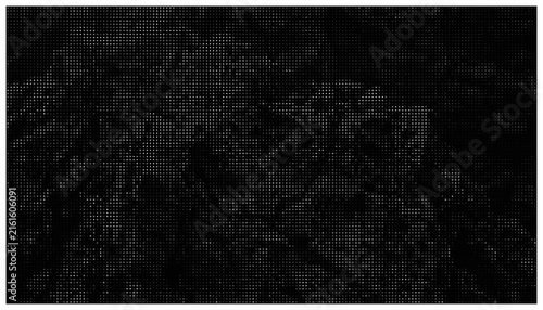 Abstract foliage dark dot pattern night nature view.