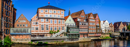 famous old town of Lueneburg - germany