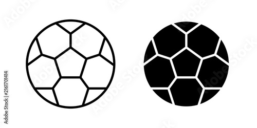Foto Football icon flat clipart series