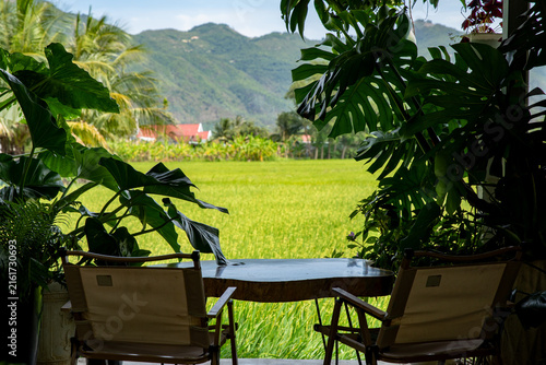 Cuadro en lienzo Xom Com Coffee in Nha Trang, Vietnam