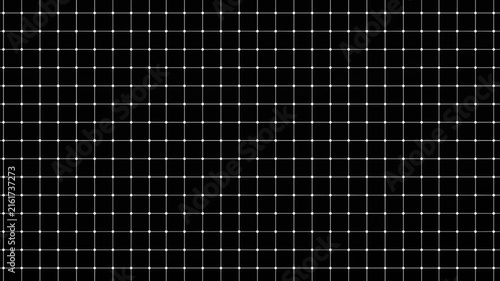 Purple Grid Pattern on Black Background