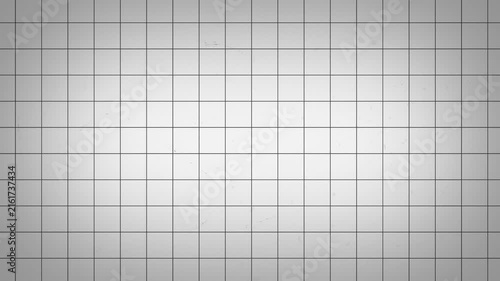 Black Grid Lines on vintage white Graph Paper Grid Animation Moving Background