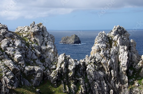 The Pen-Hir point in Brittany in France, Europe