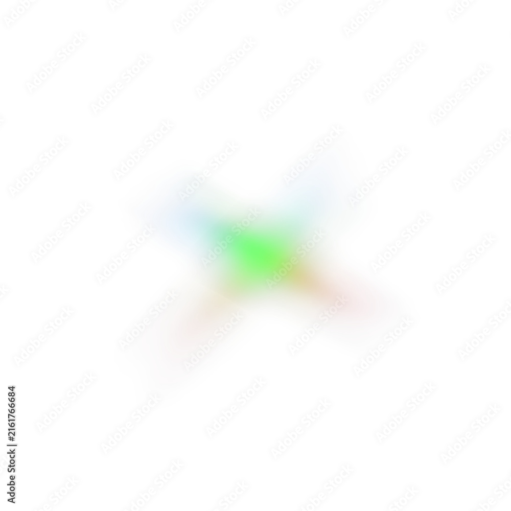 Fototapeta premium Rainbow light prism effect, transparent background. Hologram reflection, crystal flare leak shadow overlay.