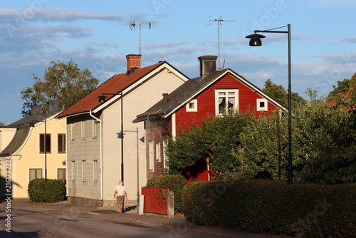 Söderköping is a locality and the seat of Söderköping Municipality, Östergötland County, Sweden. Streets of the city of Söderköping. 