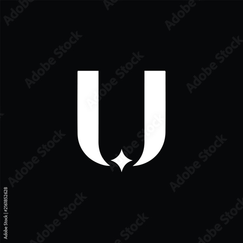 U Letter Logo Icon Vector Design