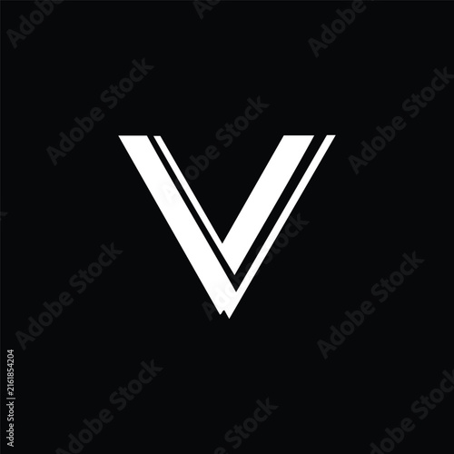 V Letter Logo Icon Vector Design