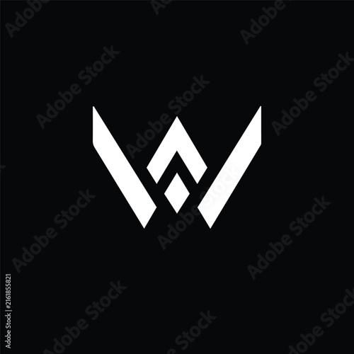 W Letter Logo Icon Vector Design