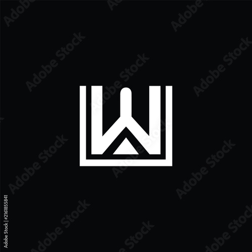 W Letter Logo Icon Vector Design