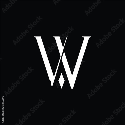 W Letter Logo Icon Vector Design