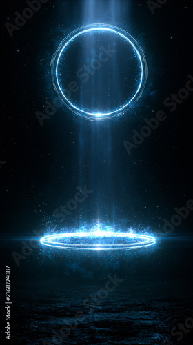 planet in space