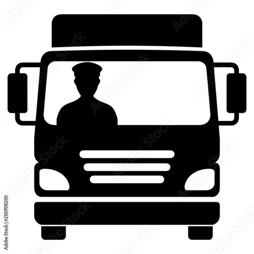 Sopir, truk, truckman