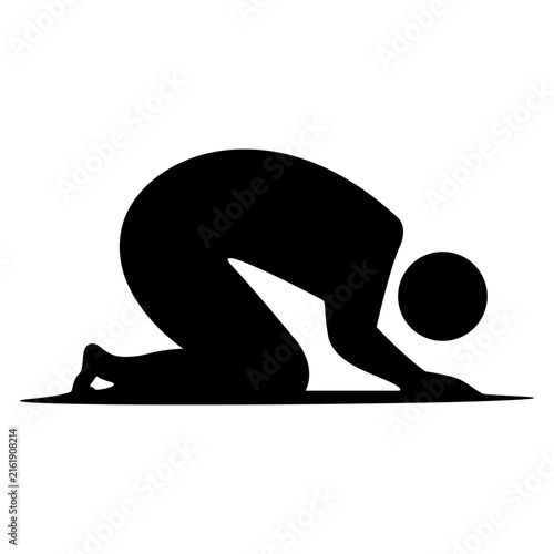 Worshipper, slave, prostrate