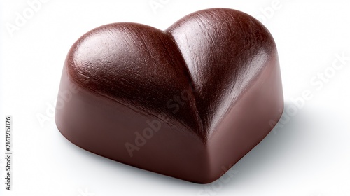 Delicious Gourmet Dark Cocoa Heart-Shaped Chocolate Candy