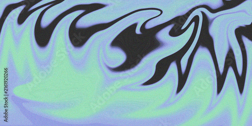 Obraz na plátne Abstract fluid shapes with swirling forms create a vibrant colorful vector illus