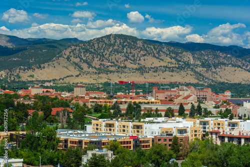 University of Colorado Boulder on a Sunny Summer Day