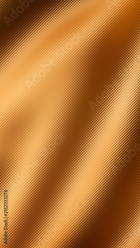 Abstract luxury gold color waves background with premium tiny lens frosted glass texture vertical composition perfect for mobile device luxury wallpapers.