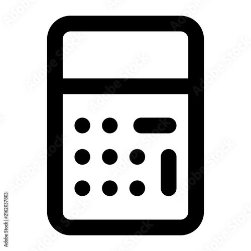 calculator icon for illustration