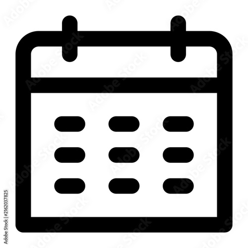 calendar icon for illustration