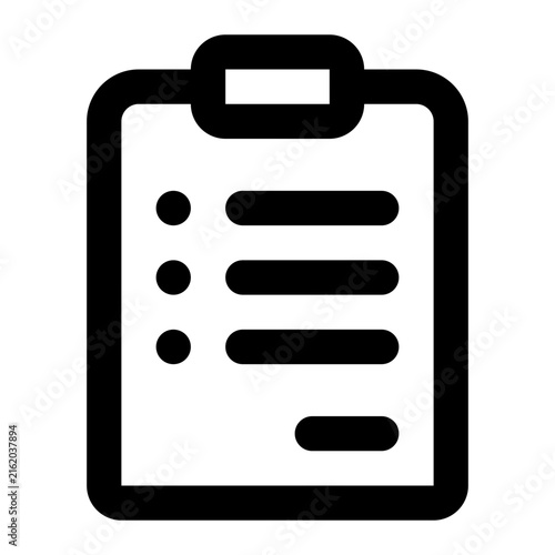 list icon for illustration