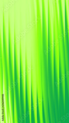 Abstract Green Neon Light Streaks Motion Background, Vertical Glowing Lines and Futuristic Energy Flow Animation