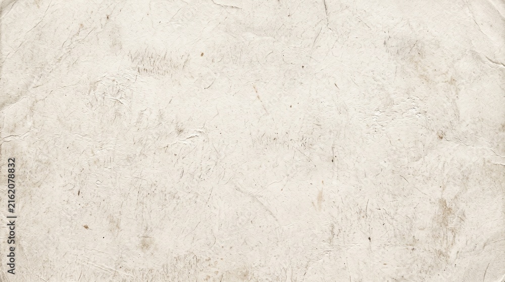 Naklejka premium Light neutral textured paper background with subtle mottled pattern background document material abstract cardboard speckled