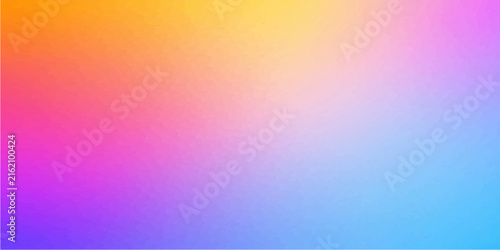 Vibrant Soft Rainbow Gradient Vector Background Transition for Modern Pastel Colorful Graphic Backdrop