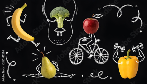 Naklejka Healthy Lifestyle