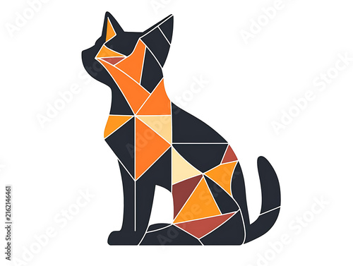 Cute Cat Character Illustration