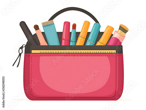 Beauty product packaging mockup illustration
