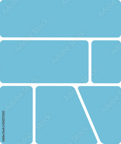 Comic pop art style blank
