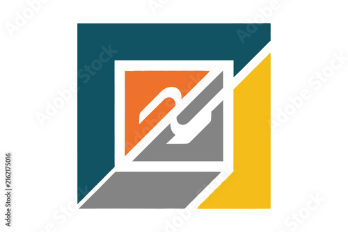 Abstract Geometric Shapes Vector Art