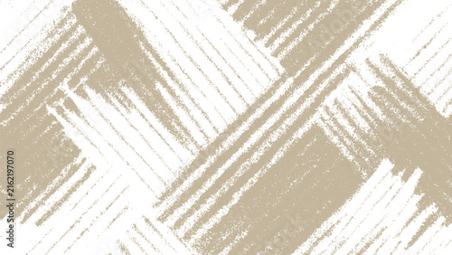 Abstract Beige Crayon Hatching Brush Strokes Seamless Pattern Modern Hand Drawn Geometric Charcoal Texture Background