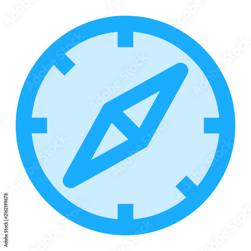 Compass Icon Illustration